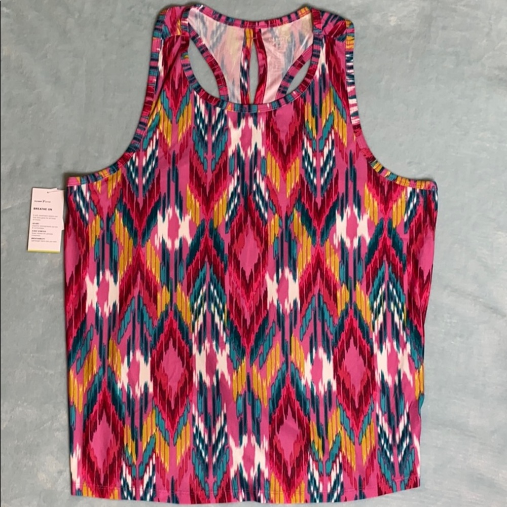 Breathe ON Tie-Back Performance Tank Top, XL